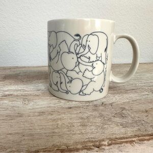 Elephant Orgy Vintage Taylor & Ng 1979 Mug
